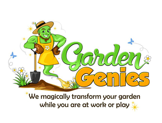 Garden Genies logo design by veron