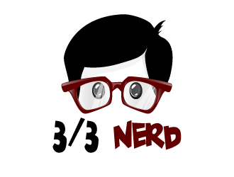 Three Thirds Nerd logo design by Art_Chaza