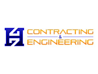 H7 Contracting and Engineering logo design by bluevirusee
