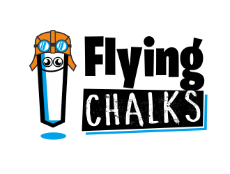 Flying Chalks logo design by PandaDesign