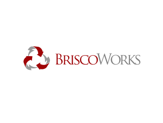 BriscoWorks logo design by YONK
