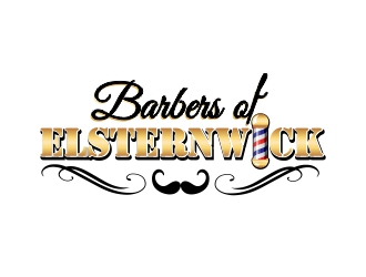 barbers of Elsternwick logo design by FilipAjlina