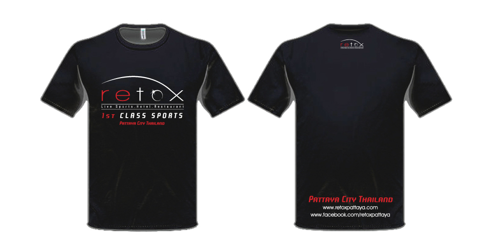Retox Pattaya T shirt design logo design by Art_Chaza