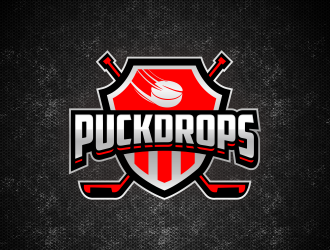 PuckDrops logo design by Ibrahim
