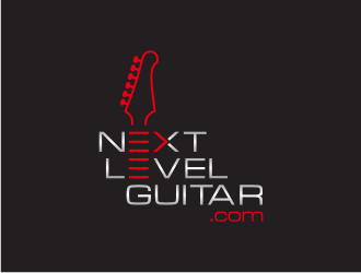 Next Level Guitar logo design by narnia