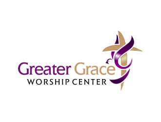 Greater Grace Worship Center logo design by enan+graphics