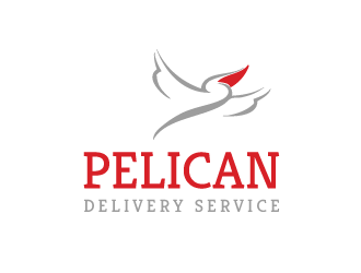 Pelican Delivery Service Logo Design