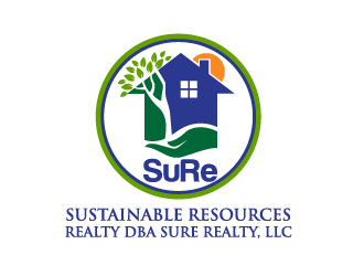 Sustainable Resources Realty dba SuRe Realty, LLC logo design by Dawnxisoul393