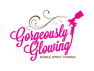 Uptown Bronze Mobile Spray Tanning Logo Design 48hourslogo Com