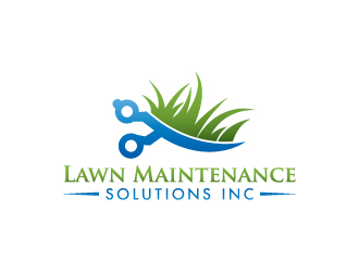 Lawn Maintenance Solutions Inc logo design by akilis13