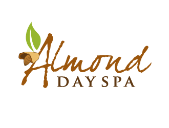 Almond day spa logo design by dondeekenz