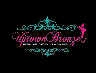 Uptown Bronze Mobile Spray Tanning logo design by Rachel