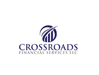Crossroads Financial Services LLC logo design by peacock