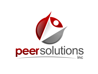 peer solutions inc logo design by serprimero