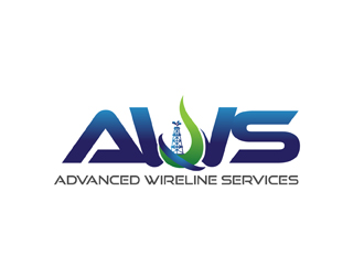 Advanced Wireline Services logo design by peacock