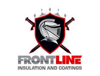 Frontline Insulation and Coatings logo design by PRN123
