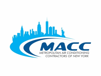 Metropolitan Air Conditioning Contractors of New York, Inc. logo design by FilipAjlina