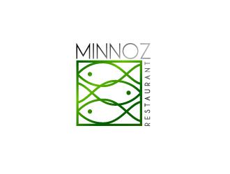Minnoz Restaurant & Minnoz Lounge logo design by Dawnxisoul393