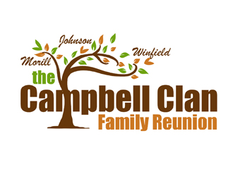 The Campbell Clan Family Reunion logo design by ingepro