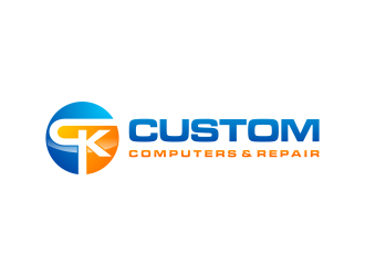 CK Custom Computers & Repair Logo Design