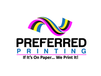 Preferred Printing logo design by Dawnxisoul393