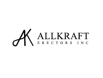 Allkraft Erectors Inc. logo design by Cyds