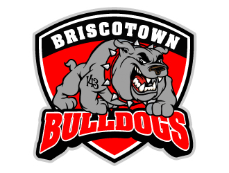 Briscotown Bulldogs logo design by jaize