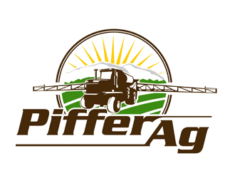 Piffer Ag logo design by veron
