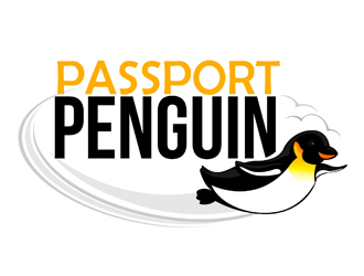 Passport Penguin logo design by veron