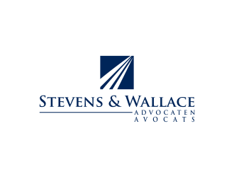 Stevens & Wallace Advocaten logo design by ellsa