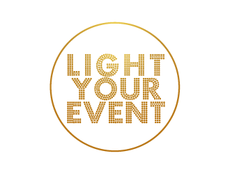 Light Your Event logo design by VanDEKOK