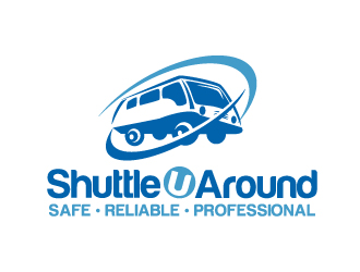 Shuttle u Around logo design by Dawnxisoul393