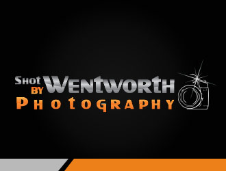 Shot by Wentworth Photography Logo Design