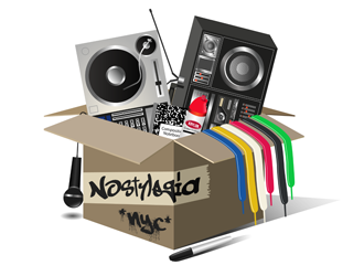 Nostylegia NYC logo design by Stu Delos Santos (Stu DS Films)