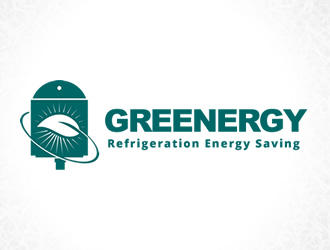 Greenergy, refrigeration energy saving OR... "Endocube a greener way to save energy" logo design by Coolwanz