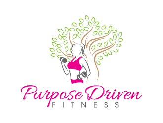 Purpose Driven Fitness logo design by jaize