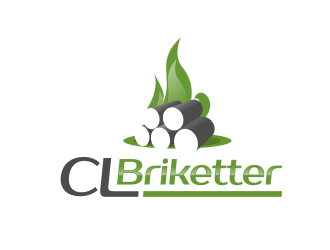 CL Briketter logo design by prodesign