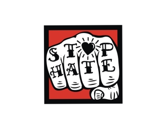 Stop Hate Logo Design