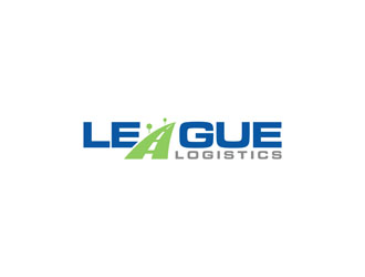 League Logistics logo design by sephia