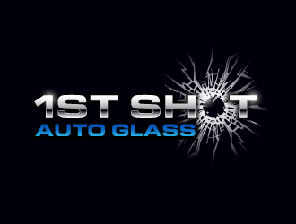 1st Shot Auto Glass logo design by PRN123