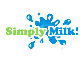 Simply Milk! logo design by amazing