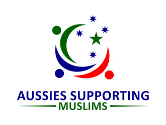 Aussies Supporting Muslims logo design by FlashDesign