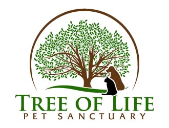 Tree of Life Pet Sanctuary logo design by jaize