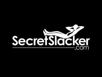 "SecretSlacker.com" or "Secret Slacker" logo design by YONK