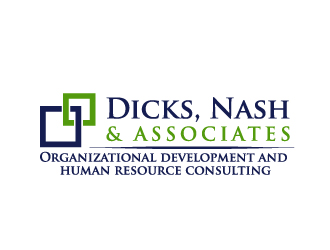 Dicks, Nash & Associates logo design by Dawnxisoul393