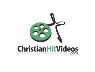christianhitvideos.com (the .com can be omitted) logo design by YONK