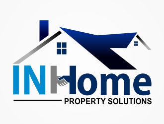 IN Home Property Solutions logo design by bandhuji