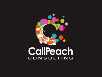 CaliPeach Consulting logo design by YONK