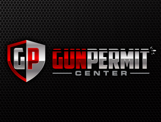 Gun Permit Center logo design by zack