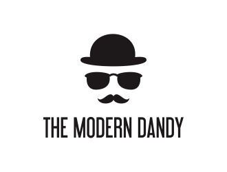 The modern dandy logo design by cikiyunn
